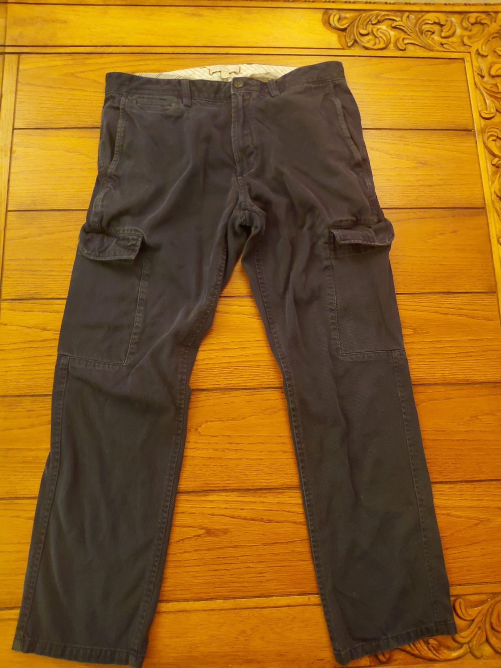 Banana Republic Men's Navy Cargo Pants